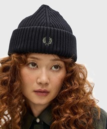 FRED PERRY フレッドペリー ニット帽 ビーニー FRED PERRY フレッドペリー ニット帽 メリノ ウール ビーニー