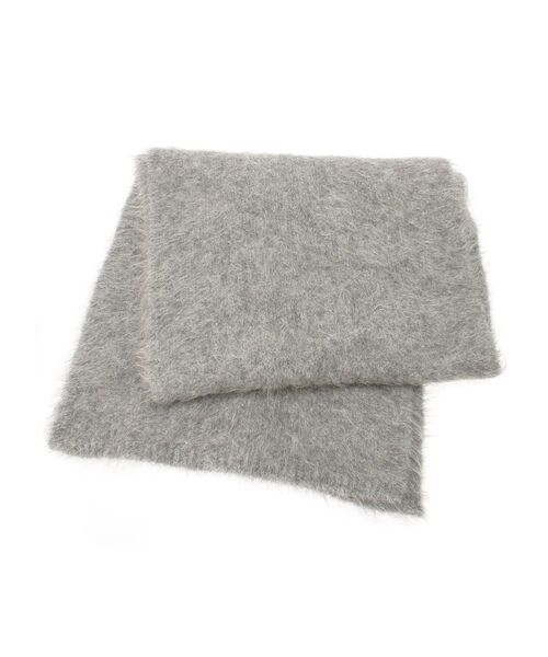 LAGUNAMOON（ラグナムーン）の「アルパカシャギーニットストール（ストール/ショール・レディース・グレー/アイボリー/ピンク・FREE）」の15枚目の写真