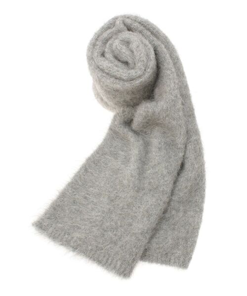 LAGUNAMOON（ラグナムーン）の「アルパカシャギーニットストール（ストール/ショール・レディース・グレー/アイボリー/ピンク・FREE）」の19枚目の写真