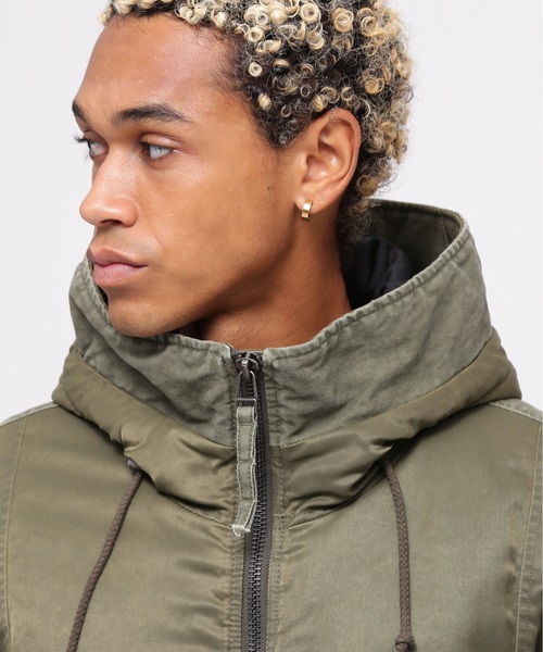 AVIREX(アヴィレックス)の「FADED J-CWFS CUSTOM JACKET / フェイデッド J-CWFS カスタム ジャケット / AVIREX / アヴィレックス(ミリタリージャケット・メンズ・オリーブ/ネイビー・MEDIUM/LARGE/X-LARGE/XX-LARGE)」の3枚目の写真