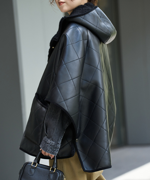MACKINTOSH/マッキントッシュ 別注 LYNESS ポンチョボアコート