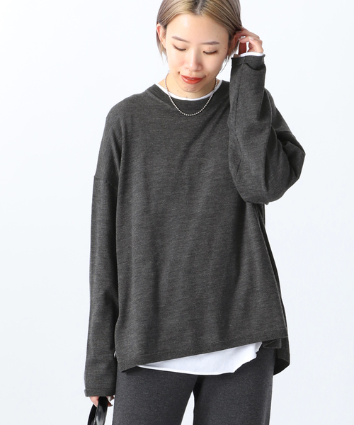 AP STUDIO（エーピーストゥディオ）の「ライトウールニットプル