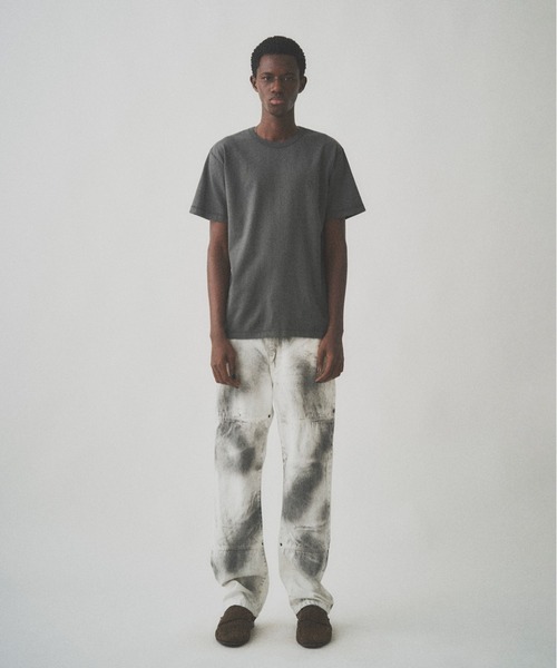 Juha(ユハ)の「SIGNATURE TEE(Tシャツ/カットソー・メンズ・オリーブ/ブラック/チャコールグレー・4/3)」の11枚目の写真