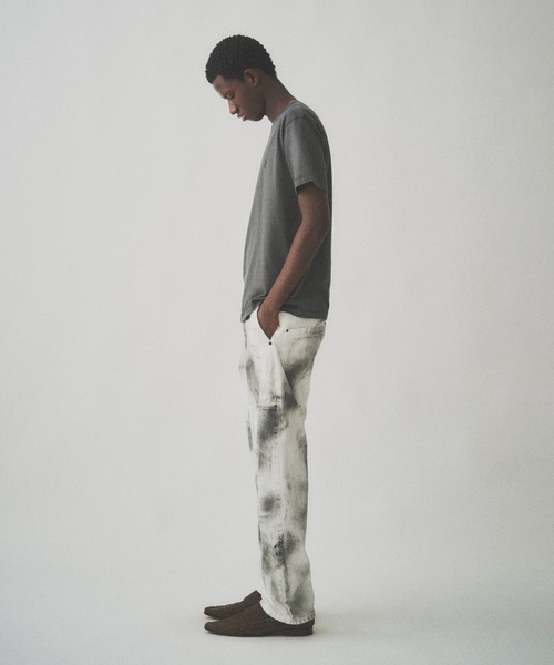 Juha(ユハ)の「SIGNATURE TEE(Tシャツ/カットソー・メンズ・オリーブ/ブラック/チャコールグレー・4/3)」の12枚目の写真