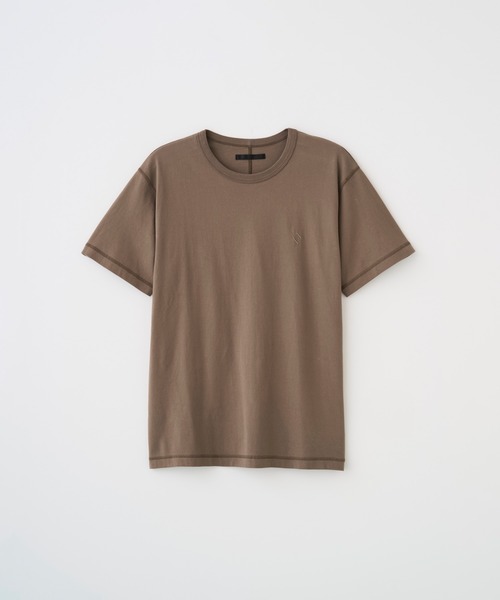 Juha(ユハ)の「SIGNATURE TEE(Tシャツ/カットソー・メンズ・オリーブ/ブラック/チャコールグレー・4/3)」の6枚目の写真