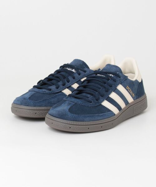 adidas(アディダス)の「adidas HANDBALL SPEZIAL アディダス ハンドボールスツィアル(スニーカー・メンズ・ダークインディゴブルー/インディゴブルー・27.5cm/23cm/23.5cm/24cm/24.5cm/25cm/26.5cm/27cm/28cm/25.5cm/26cm/28.5cm)」の1枚目の写真