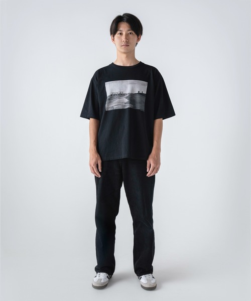 COMFY(コンフィー)の「BACK TO SQUARE ONE "INAGE COAST" TEE(Tシャツ/カットソー・レディース・ホワイト/ブラック・S/M/L/XL)」の8枚目の写真