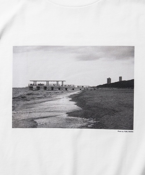 COMFY(コンフィー)の「BACK TO SQUARE ONE "INAGE COAST" TEE(Tシャツ/カットソー・レディース・ホワイト/ブラック・S/M/L/XL)」の11枚目の写真