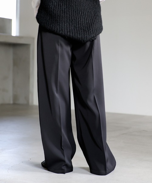 【セール】フロントフラップパンツ(スラックス)|select MOCA(セレクトモカ) 【セール】フロントフラップパンツ(スラックス)|select MOCA(セレクトモカ)