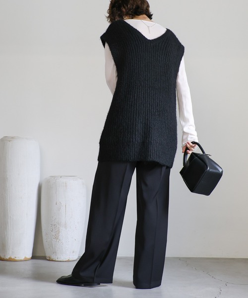 【セール】フロントフラップパンツ(スラックス)|select MOCA(セレクトモカ) 【セール】フロントフラップパンツ(スラックス)|select MOCA(セレクトモカ)