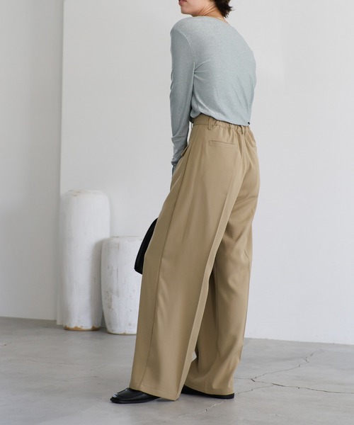 セール】フロントフラップパンツ（スラックス）｜select MOCA