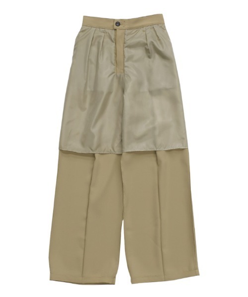 【セール】フロントフラップパンツ(スラックス)|select MOCA(セレクトモカ) 【セール】フロントフラップパンツ(スラックス)|select MOCA(セレクトモカ)