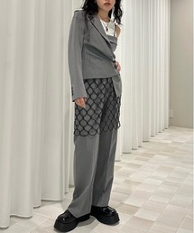 Ameri | DEFORMATION JACKET SET PANTS(スラックス)