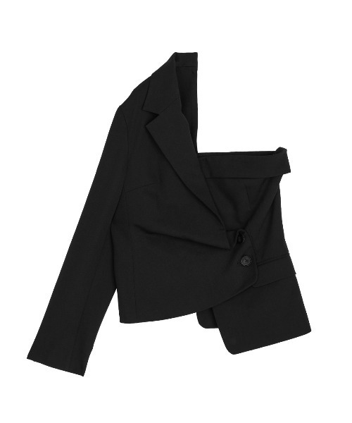 Ameri（アメリ）の「DEFORMATION JACKET SET PANTS（スラックス