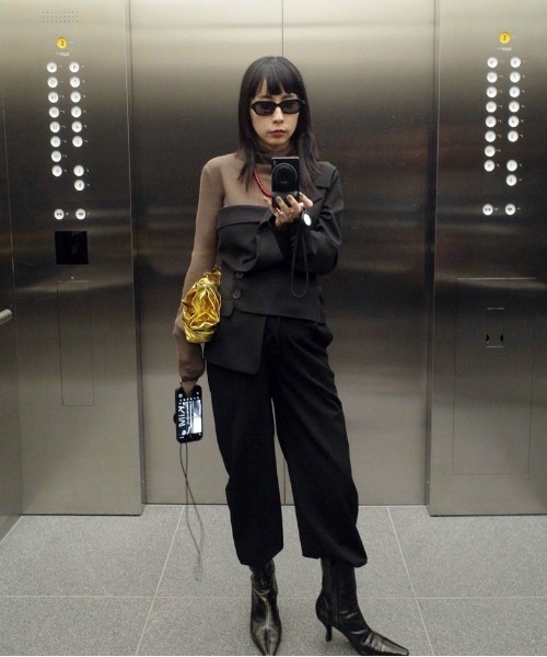 【美品】AMERI BACK SIDE JACKET、PANTS セットアップ Ameri（アメリ）の「BACK SIDE JACKET（テーラードジャケット