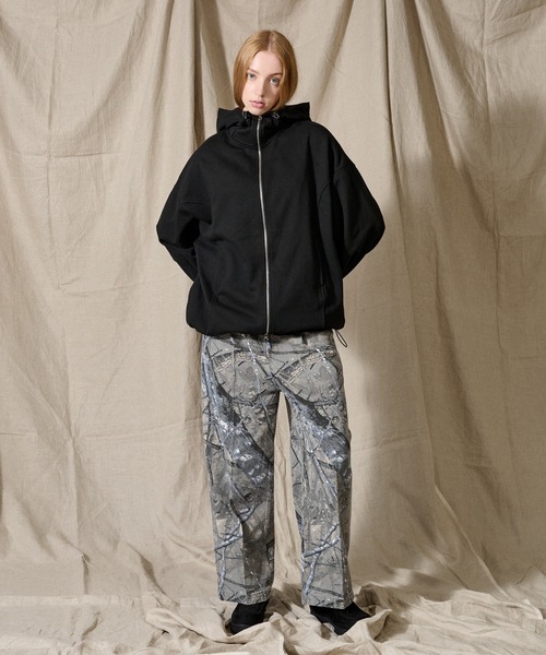 WETTEMPT(ウィテンプト)の「SWEAT MOUNTAIN ZIP PARKA / スウェットマウンテンZIPパーカー(パーカー・メンズ・グレー/ブラック・LARGE/MEDIUM/SMALL)」の11枚目の写真