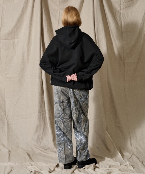 WETTEMPT(ウィテンプト)の「SWEAT MOUNTAIN ZIP PARKA / スウェットマウンテンZIPパーカー(パーカー・メンズ・グレー/ブラック・LARGE/MEDIUM/SMALL)」の13枚目の写真