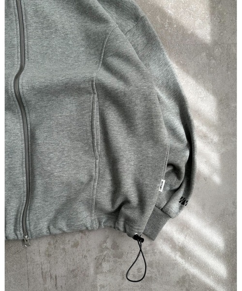 WETTEMPT(ウィテンプト)の「SWEAT MOUNTAIN ZIP PARKA / スウェットマウンテンZIPパーカー(パーカー・メンズ・グレー/ブラック・LARGE/MEDIUM/SMALL)」の19枚目の写真