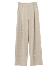 CLANE（クラネ）の「PEARL DOT PANTS（スラックス）」 - WEAR