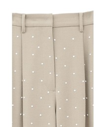 CLANE（クラネ）の「PEARL DOT PANTS（スラックス）」 - WEAR