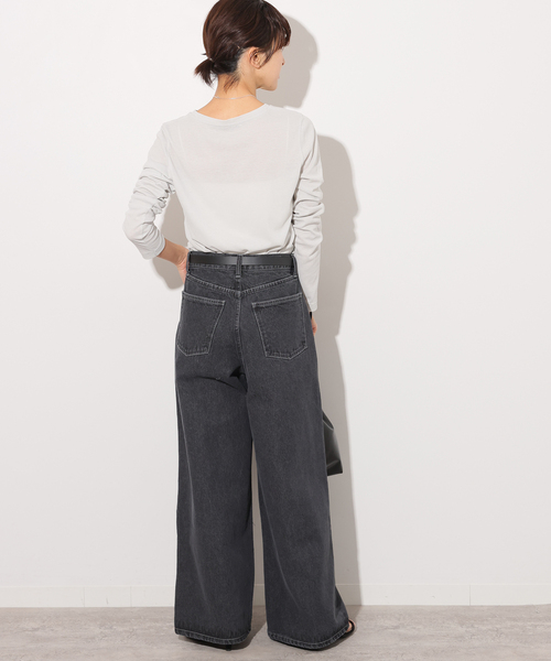 追加3》ソフトテレコクルーネックロングTEE（Tシャツ/カットソー