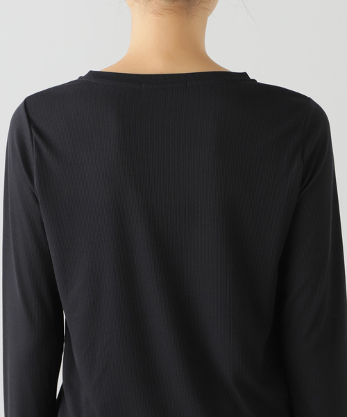 追加3》ソフトテレコクルーネックロングTEE（Tシャツ/カットソー