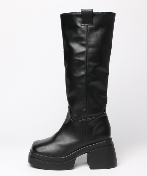 FOREVER 21（フォーエバー トゥエンティーワン）の「【2024FW】厚底ロングブーツ（ブーツ・レディース・ブラック/ブラウン・LARGE/MEDIUM）」の16枚目の写真