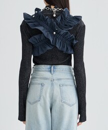 HOUGA suzy frill belt ベージュ　ホウガ　ベルト 87923555_b_05_215.jpg