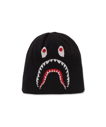 エイプ　シャークビーニー A BATHING APE(アベイシングエイプ) 00's shark beanie シャーク