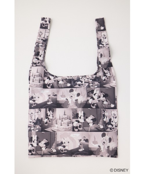 Disney SERIES CREATED by MUS(ディズニーシリーズクリエイテッドバイエムユーエス)の「MD MARCHE PACKABLE バッグ(エコバッグ/サブバッグ・レディース・ブラウン/ブラック・FREE)」の3枚目の写真
