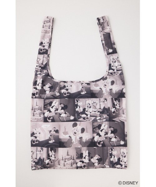 Disney SERIES CREATED by MUS(ディズニーシリーズクリエイテッドバイエムユーエス)の「MD MARCHE PACKABLE バッグ(エコバッグ/サブバッグ・レディース・ブラウン/ブラック・FREE)」の4枚目の写真