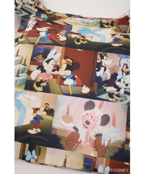 Disney SERIES CREATED by MUS(ディズニーシリーズクリエイテッドバイエムユーエス)の「MD MARCHE PACKABLE バッグ(エコバッグ/サブバッグ・レディース・ブラウン/ブラック・FREE)」の16枚目の写真