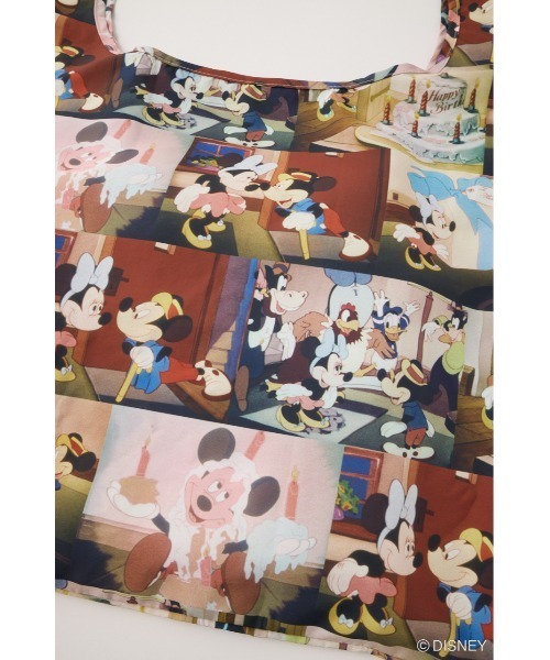 Disney SERIES CREATED by MUS(ディズニーシリーズクリエイテッドバイエムユーエス)の「MD MARCHE PACKABLE バッグ(エコバッグ/サブバッグ・レディース・ブラウン/ブラック・FREE)」の17枚目の写真