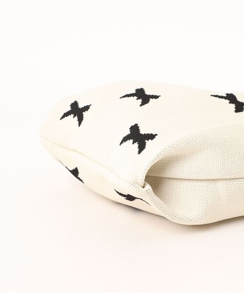 Mignonjour（ミニョンジュール）の「FReePLACe/くま リボン柄ニットバッグ 12302（ハンドバッグ・レディース・ブラック/ホワイト/ホワイト系その他/ブラック系その他/その他2/その他5/その他3/その他4/その他7/その他6/その他8・FREE）」の17枚目の写真