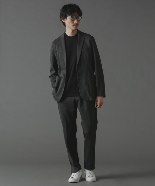 NANO universe（ナノユニバース）の「ジャケT(R) クルーネック 長袖（Tシャツ/カットソー・メンズ・ホワイト/ブラック・S/XL/L/M）」の10枚目の写真