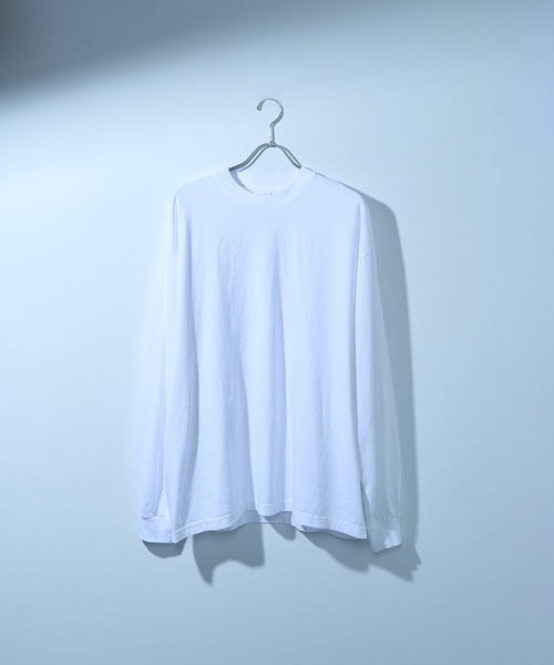 LOS ANGELES APPAREL(ロサンゼルスアパレル)の「【Los Angeles Apparel】6.5oz L/S Garment Dye T-Shirt 6.5オンス ガーメントダイ ロングスリーブTシャツ ロンT UNTR(Tシャツ/カットソー・メンズ・ゴールド/ネイビー/レッド/ライトグリーン/ホワイト/ブルー/グレー/ブラック・S/M/L/XL)」の10枚目の写真