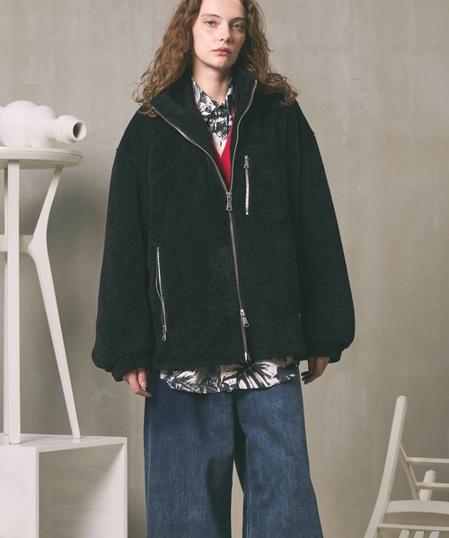 UNISEX》Prime-Over Boa Blouson/プライムオーバーボアブルゾン