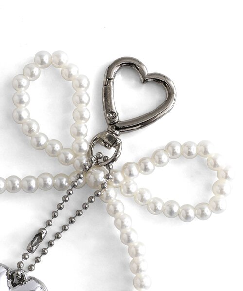 algy（アルジー）の「パールリボンチャーム（チャーム・キッズ・シルバー・FREE）」の5枚目の写真