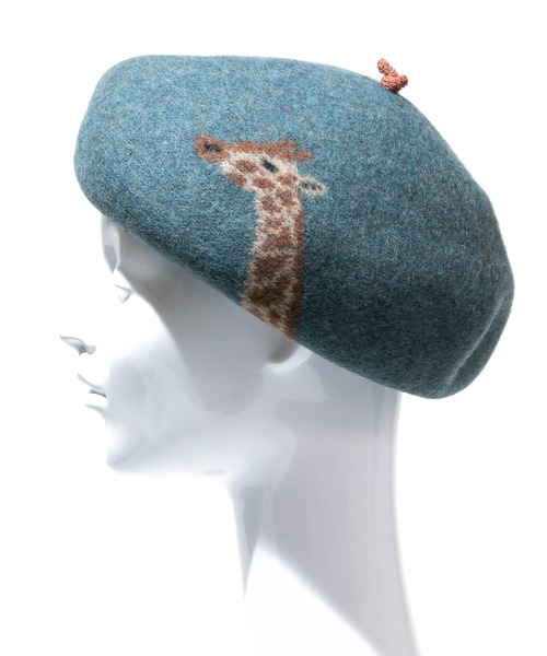 tuduri/ツヅリ キリンベレー（ハンチング/ベレー帽）｜go slow caravan（ゴースローキャラバン）