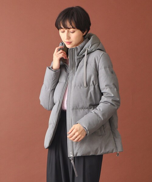 DUNO（デュノ）の「◆DUNO(デュノ）LOTTIE　ショートジャケット（ダウンジャケット/コート・レディース・グレー・01/02）」の3枚目の写真