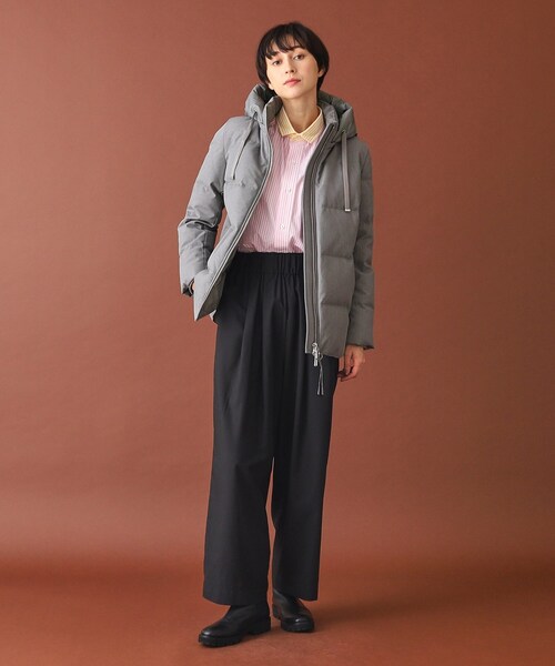 DUNO（デュノ）の「◆DUNO(デュノ）LOTTIE　ショートジャケット（ダウンジャケット/コート・レディース・グレー・01/02）」の9枚目の写真