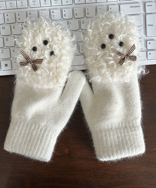 LAMPOON】プードルミトン（手袋）｜almo（アルモ）のファッション通販