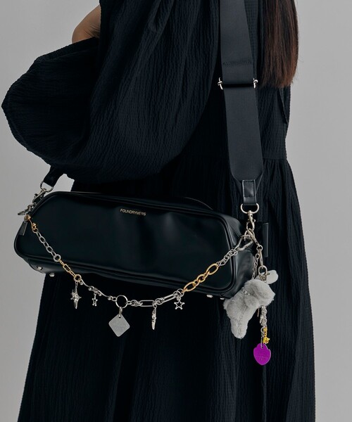 Foundry Mews(ファウンドリーミューズ)の「【Foundry Mews/ファウンドリーミューズ】Petite Mews One of a Kind Bag Charm/バッグチャーム/キーホルダー(その他小物・レディース・グレー/ホワイト/ピンク・FREE)」の14枚目の写真