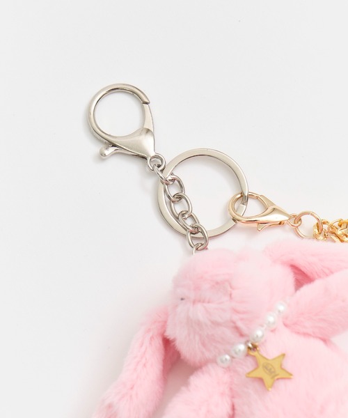 Foundry Mews(ファウンドリーミューズ)の「【Foundry Mews/ファウンドリーミューズ】Petite Mews One of a Kind Bag Charm/バッグチャーム/キーホルダー(その他小物・レディース・グレー/ホワイト/ピンク・FREE)」の18枚目の写真