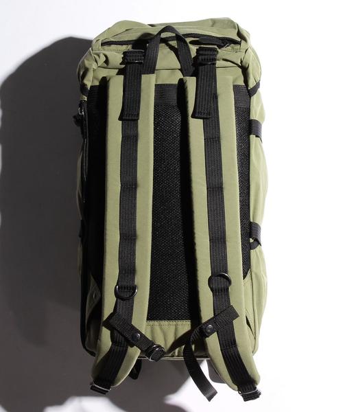 master-piece(マスターピース)の「<master-piece>× <monkey time> NYLON FLAP B/PACK/バッグ(バックパック/リュック・メンズ・ブラック/オリーブ・フリー)」の4枚目の写真