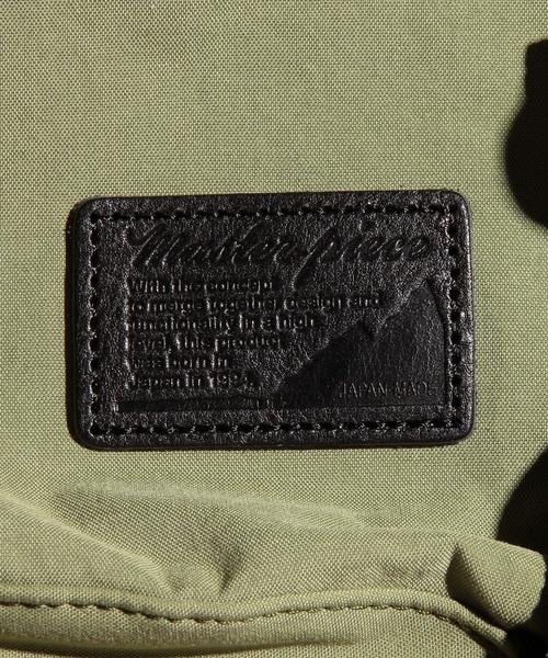 master-piece(マスターピース)の「<master-piece>× <monkey time> NYLON FLAP B/PACK/バッグ(バックパック/リュック・メンズ・ブラック/オリーブ・フリー)」の6枚目の写真