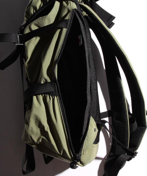 master-piece(マスターピース)の「<master-piece>× <monkey time> NYLON FLAP B/PACK/バッグ(バックパック/リュック・メンズ・ブラック/オリーブ・フリー)」の8枚目の写真