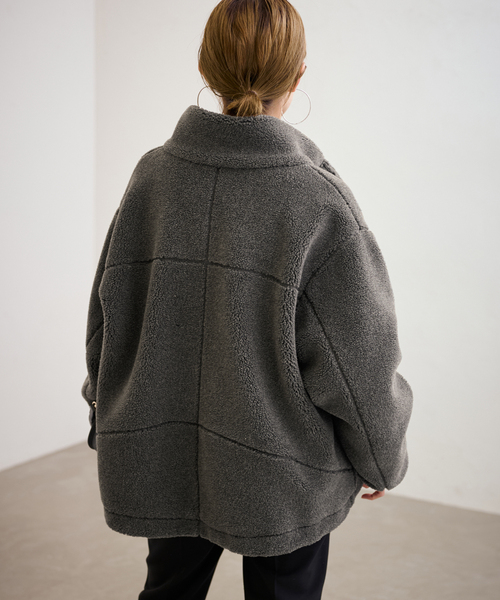 美品 フレームワーク ウールボアスタンドブルゾン 36 限定お値下げ ウールボアスタンドブルゾン フレームワーク - メルカリ