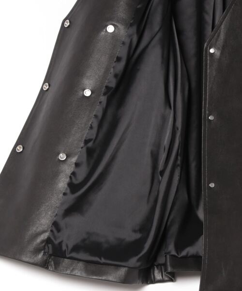 RIM.ARK（リムアーク）の「Leather like shirt JK レザーライクシャツ