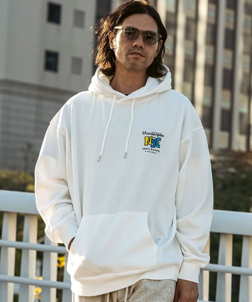 【セール】【WEB・直営店限定】MARK GONZALES ARTWORK COLLECTION(マーク ゴンザレス)プリントプルオーバーパーカー/4type/3colors（パーカー）｜Mark Gonzales（マーク・ゴンザレス）